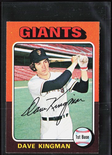 1975 topps 156 dave kingman - dave,