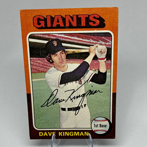 Topps 1975 base set - base, dave