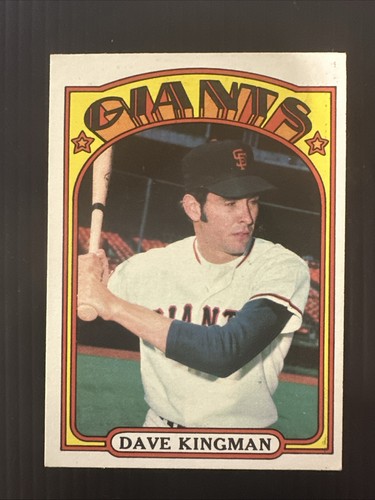 1972 topps 147 - dave, kingman